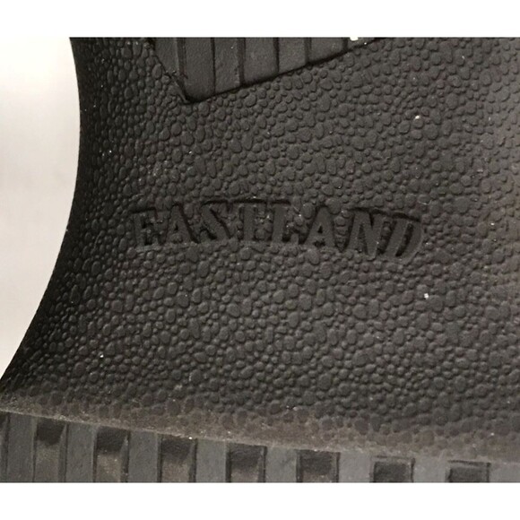 Eastland Brown Leather Ankle Strap Sandals Women's 7.5 Double Buckle Shoes - Picture 11 of 11